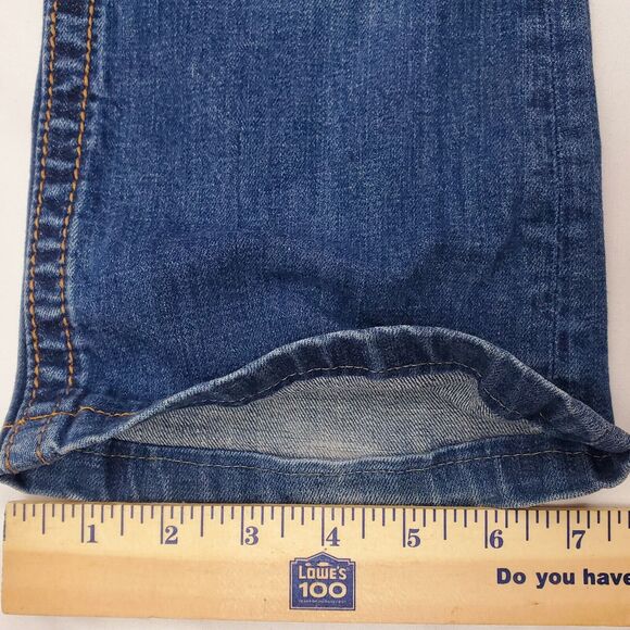 Miss Me Jeans Size 28x27 Rhinestone Cropped Ankle Capri Boot Cut Womens Pants - Picture 7 of 10